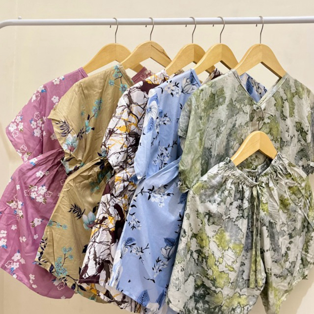 One Set Rayon Motif | Setelan Rayon Motif