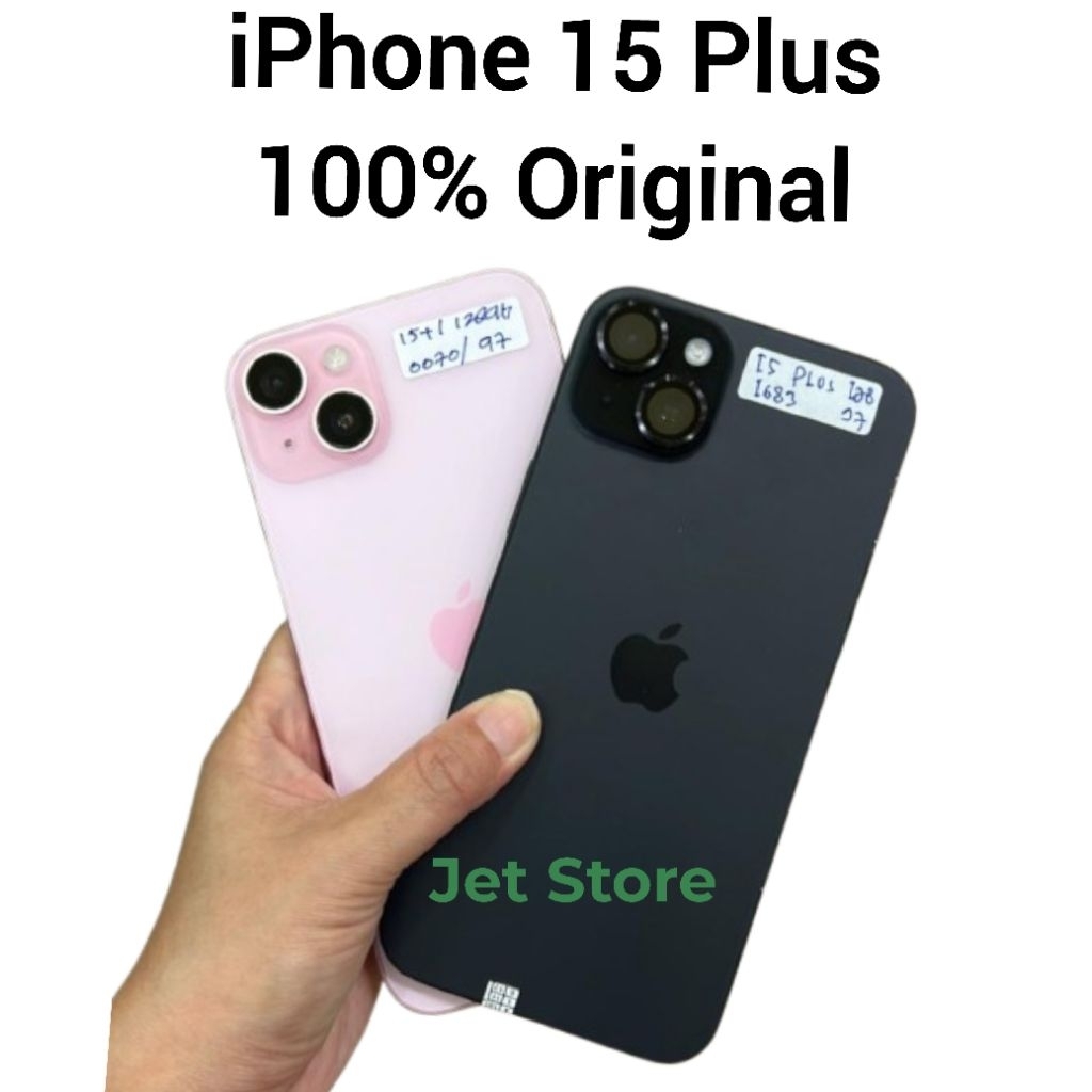 iPhone 15 Plus 128GB 256GB 512GB Second/Seken/Bekas Original 15+ Inter/BC
