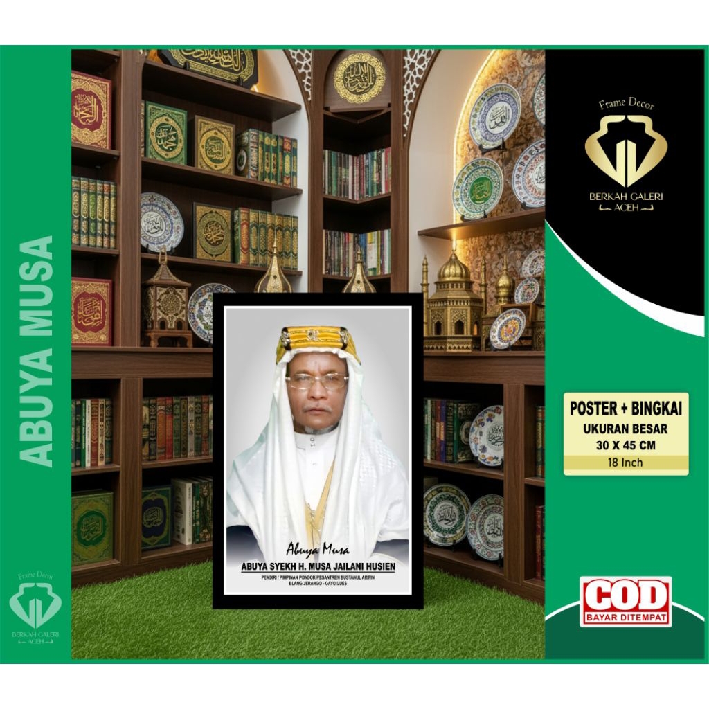 POSTER ULAMA ACEH / ABUYA MUSA
