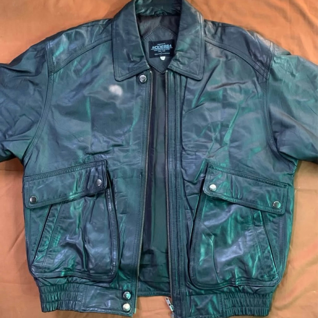 Jaket kulit asli Modesa Leather jacket