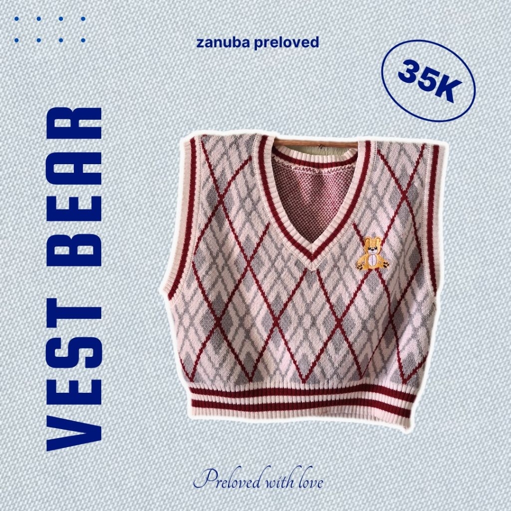 Zanuba Preloved - Vest Bear