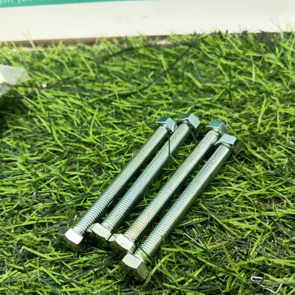 baut mur 11 putih bmp (m7x10) panjang 7 cm