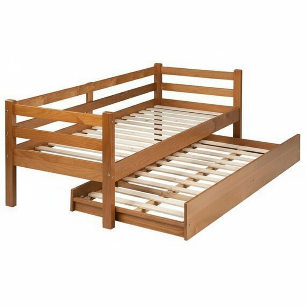 Dipan sofa sorong kayu/Tempat tidur laci/Ranjang kayu laci/Dipan sofa/Dipan atas bawah sofa