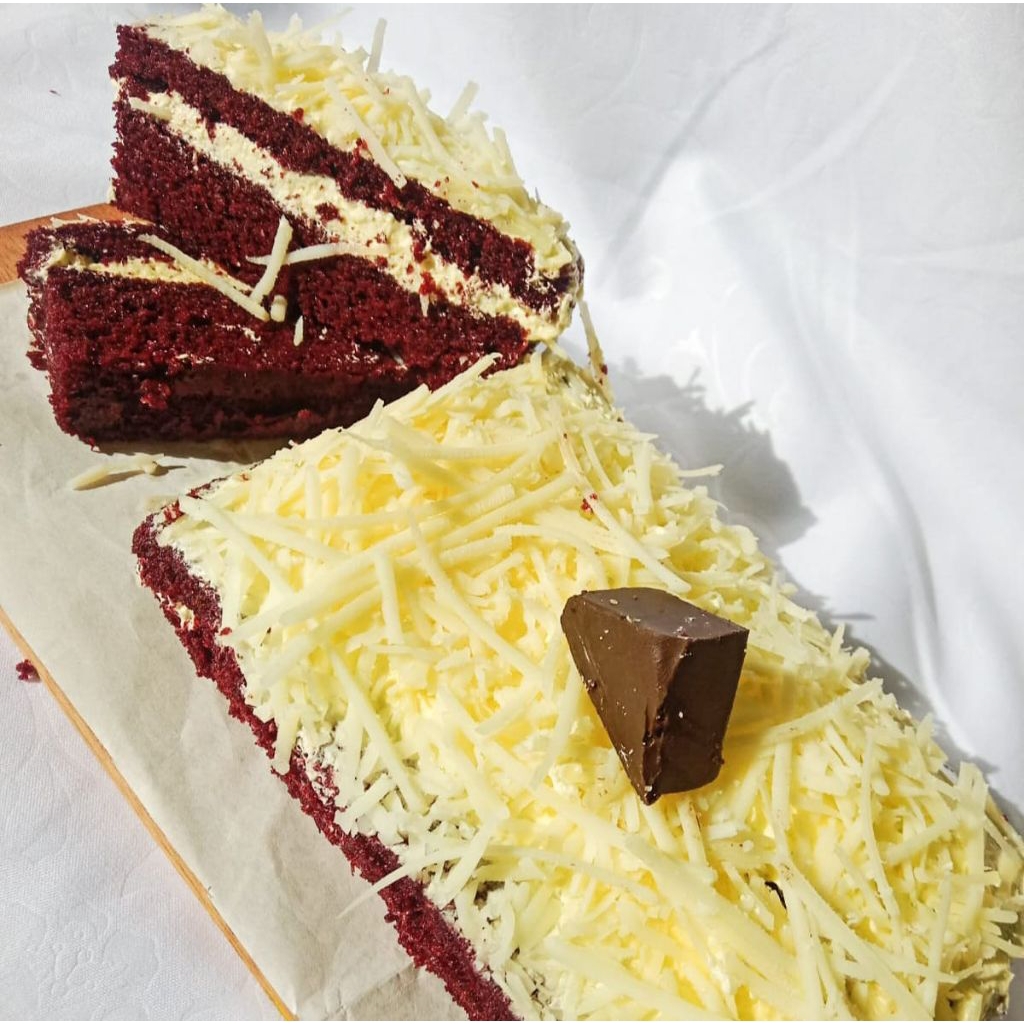 BELI 2 GRATIS 1, BOLU KUKUS REDVELVET/PANDAN/BROWNIES COKLAT