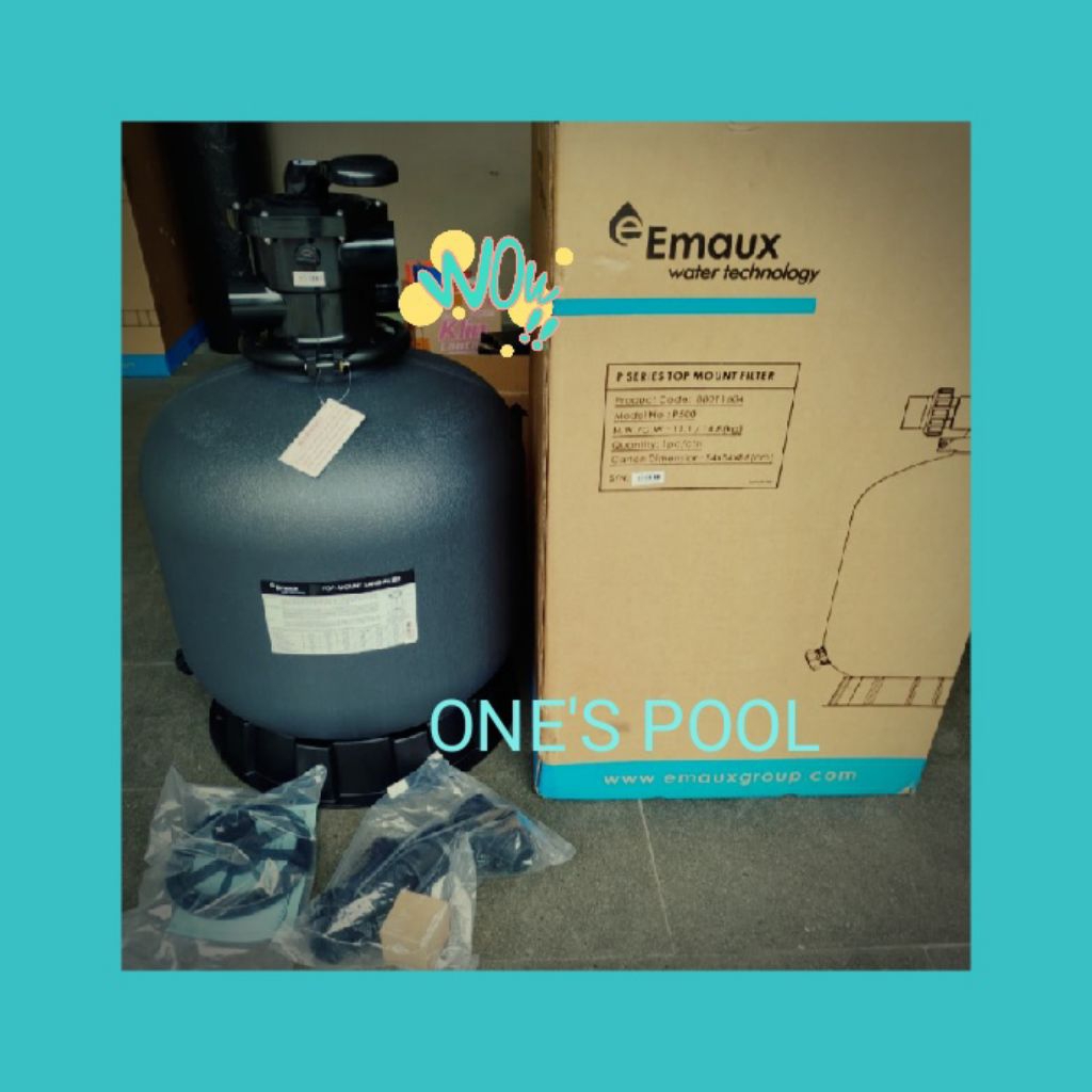 Tabung filter emaux kolam renang