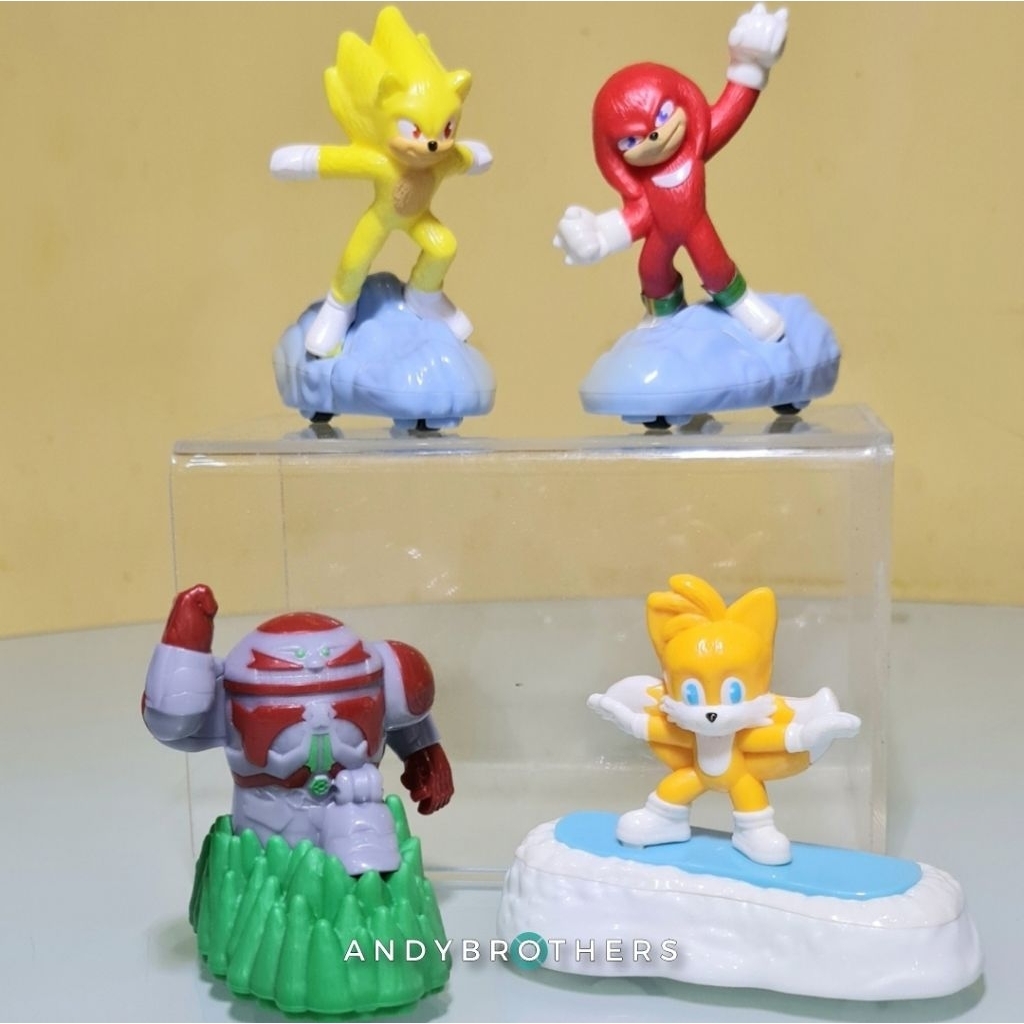 Mainan Happy Meal Mcd McDonald / KFC Action Figure Sonic The Hedgehog eks Kolpri