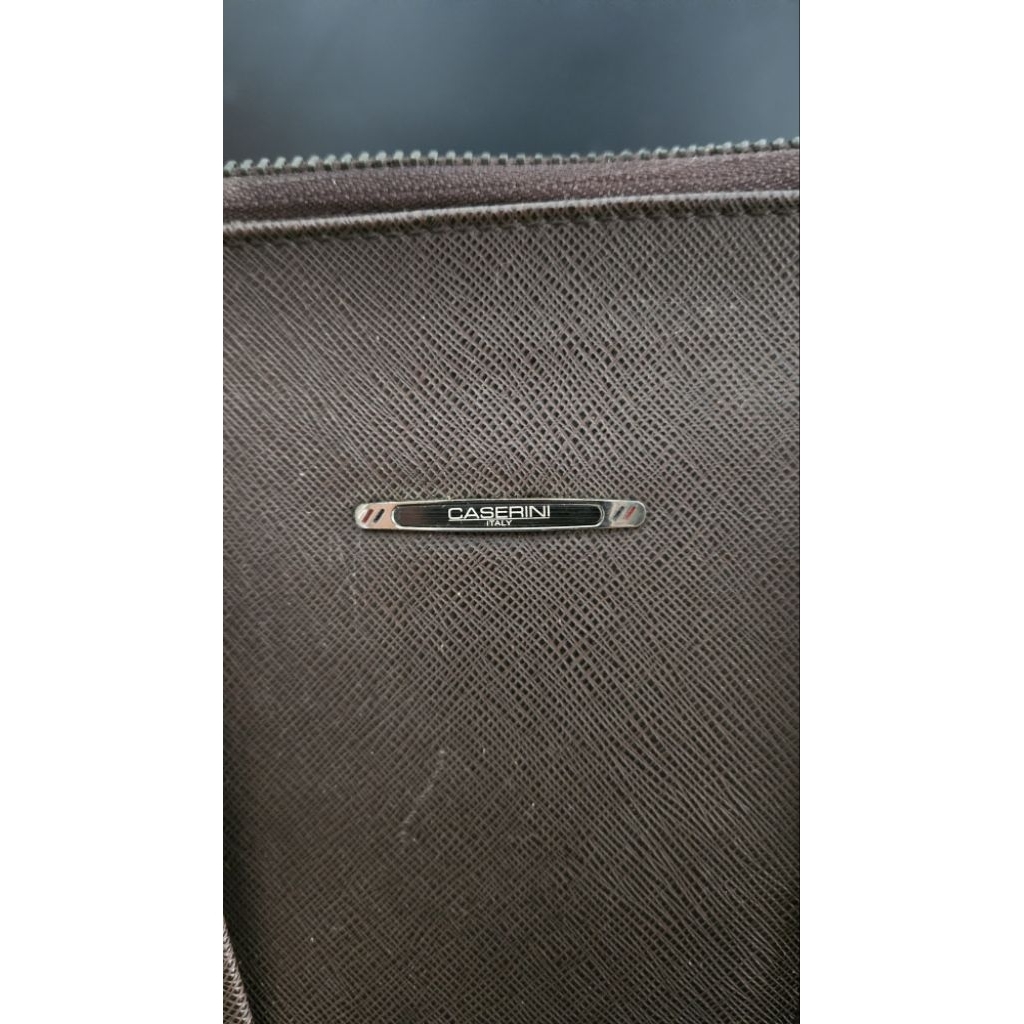 Tas Pria Caserini 8121 Brown second like new