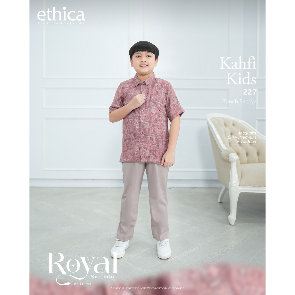 ETHICA KOKO ANAK KAHFI KIDS 227 WARNA PUNCH PAPAYA