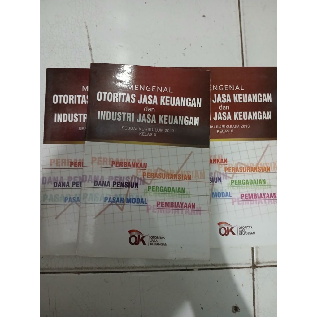 BUKU MENGENAL JASA KEUANGAN DAN INDUSTRI JASA KEUANGAN BEKAS