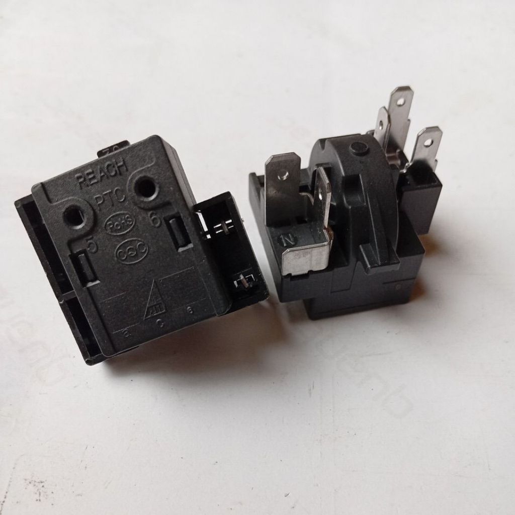 relay ptc kulkas politron 1pintu 5 soket original QP2-22 K2
