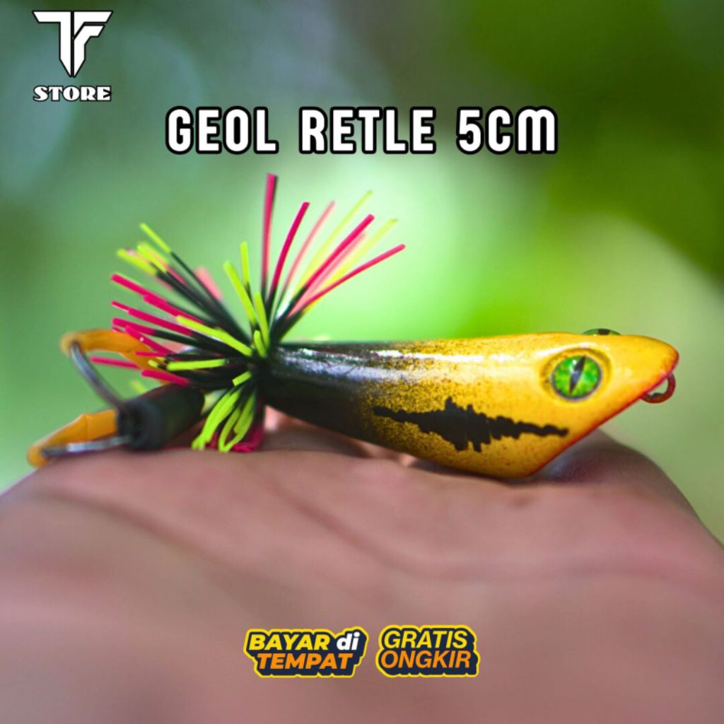 GEOL RETLE UMPAN CASTING GABUS TOMAN DLL