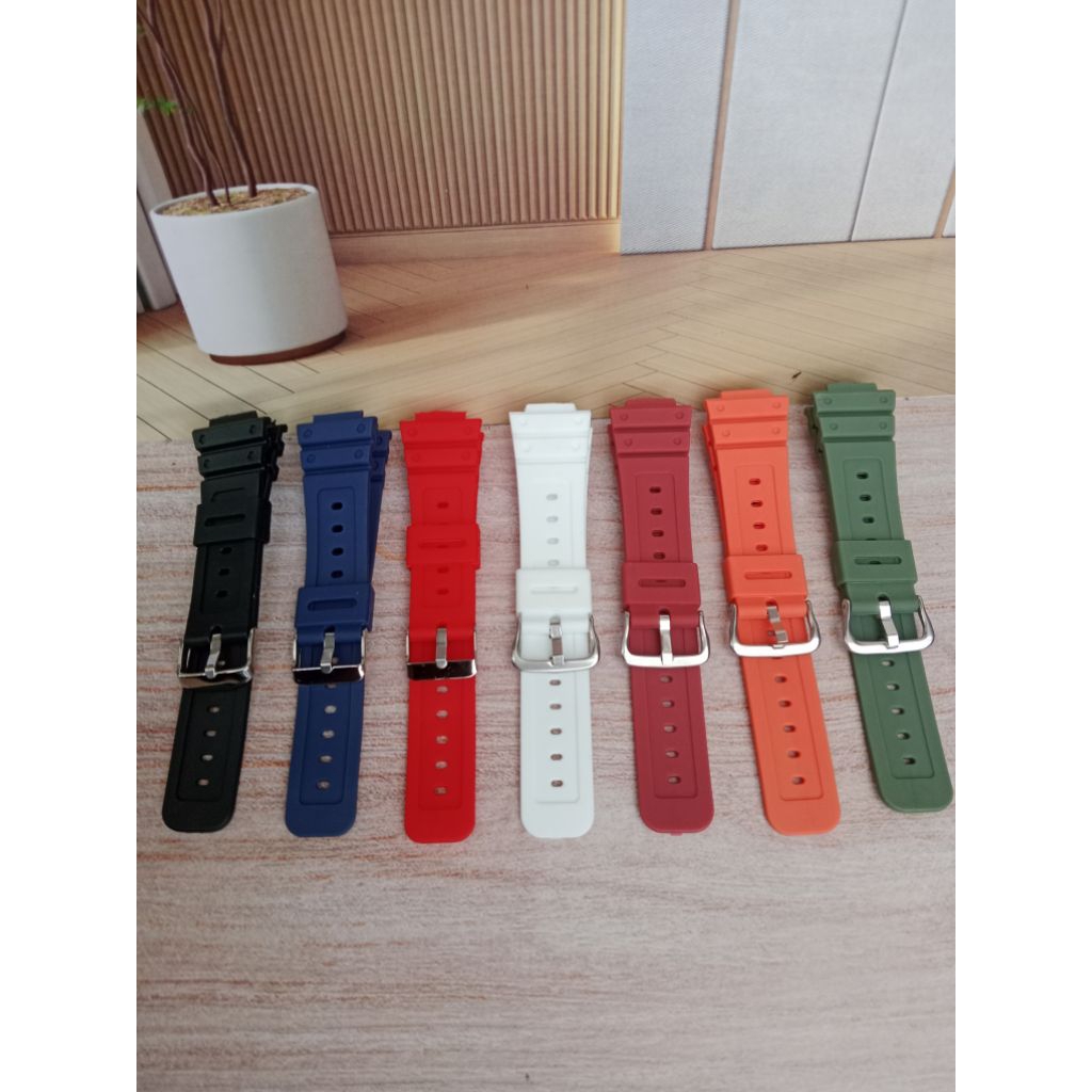 Strap Tali Rubber Jam Casio G-shock DW6900 DW5600DW-6900 Tali Jam Casio DW 6900