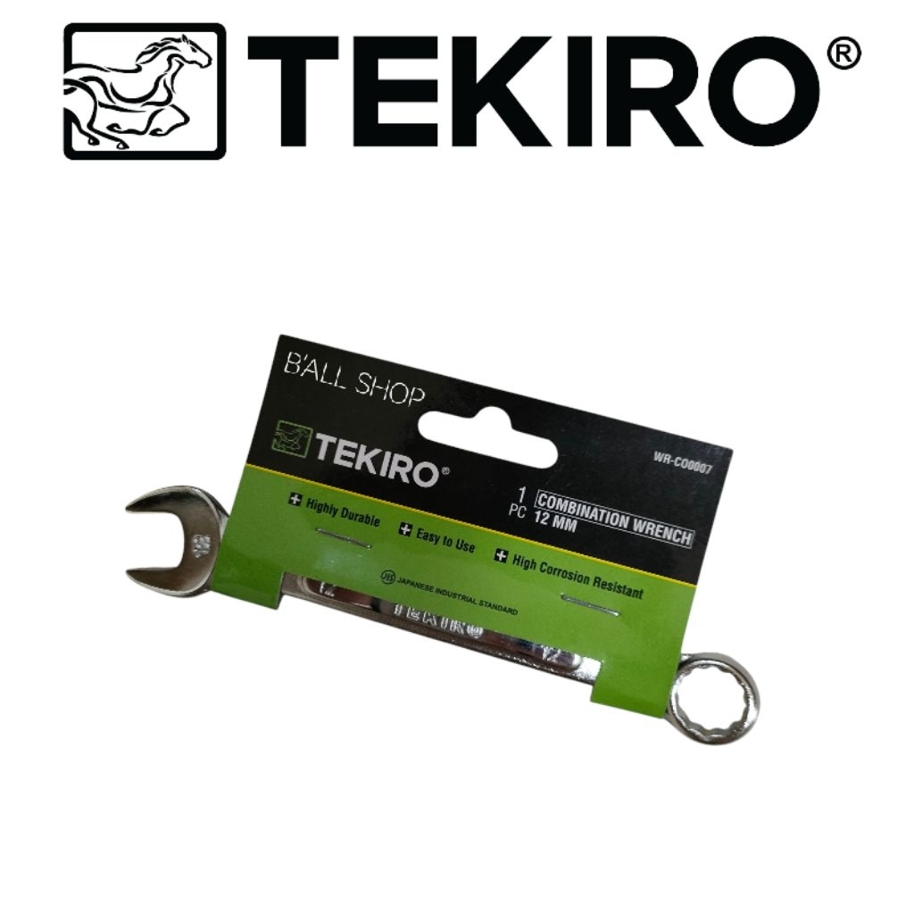 Kunci Ring Pas 12 mm Tekiro