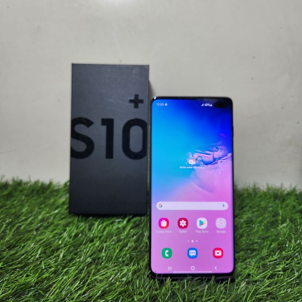Samsung S10 PLUS 12/1TB RESMI SEIN SECOND MURAH