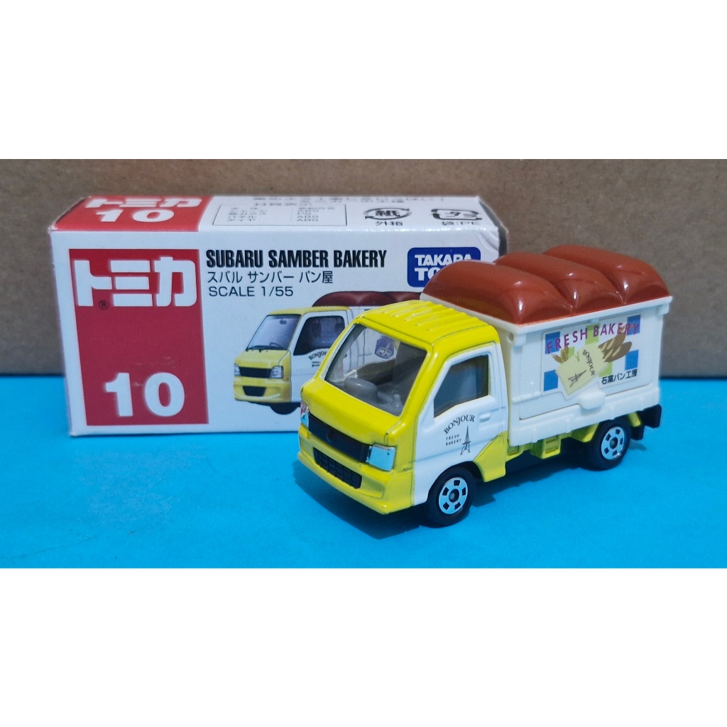 Tomica Takara Tomy 10 Subaru Samber Bakery