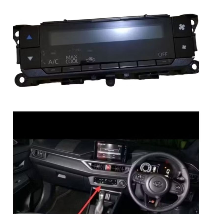 digital AC climite control AC agya-ayla 2022-2023-2024