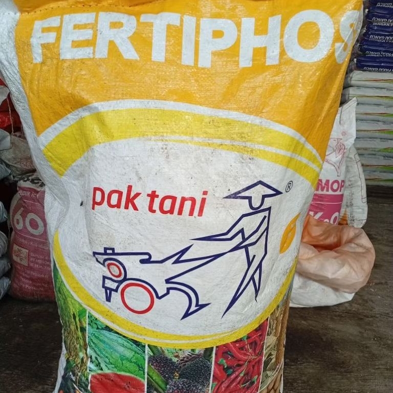 pupuk fosfat fertiphos 5 kg pak tani