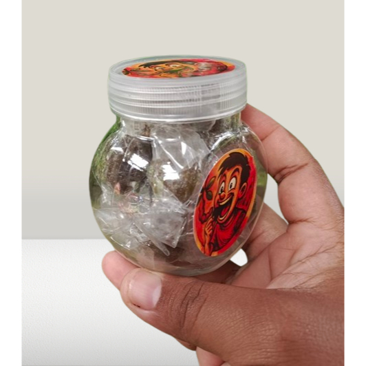 1toples permen asem jawa . permen asem jadul . permen asam . jajanan jadul . 125gr permen asem