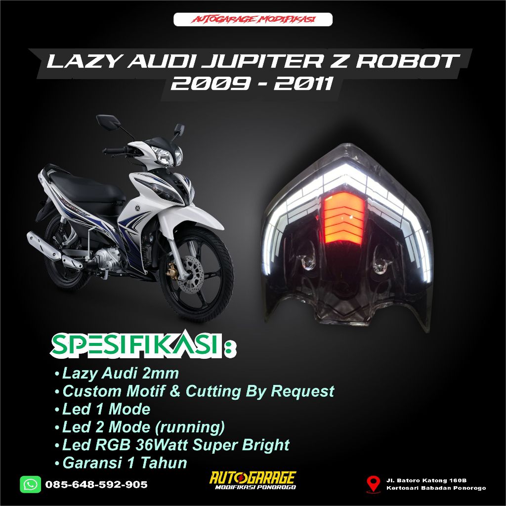 Custom lazy audi Jupiter Robot 2009-2011
