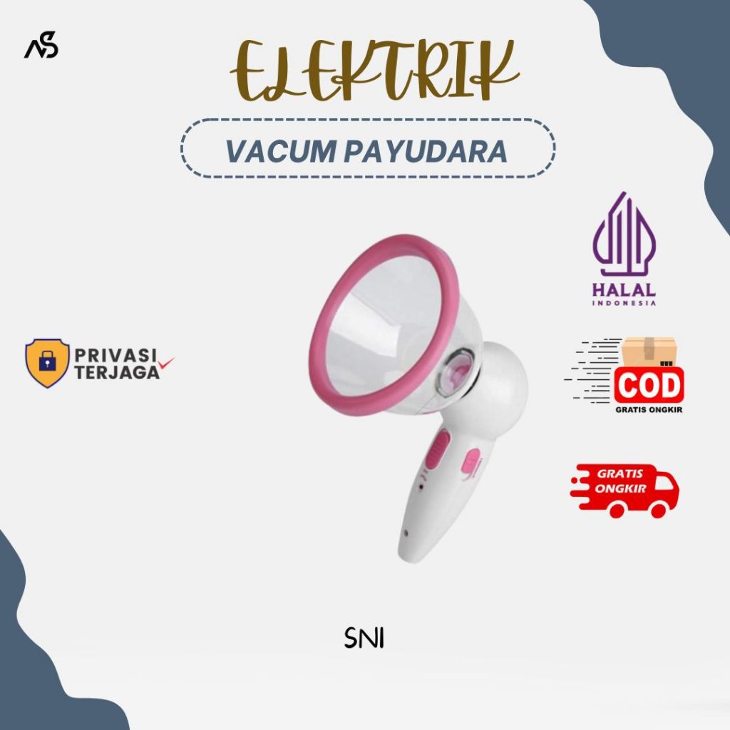 VAKUM PAYUDARA ELEKTRIK Alat Vacum Payudara Elektrik Pembesar Payudara Cepat Dan Permanen