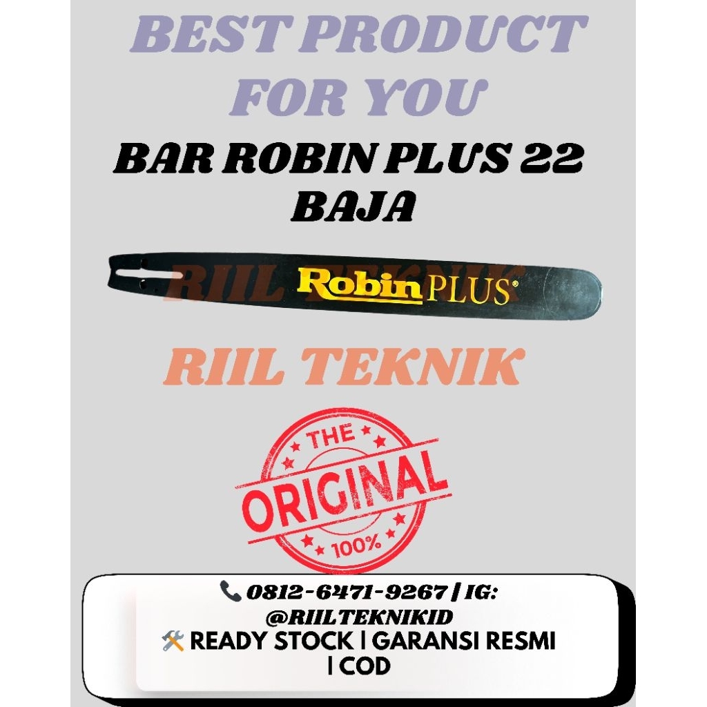 BAR CHAINSAW 22 BAJA ROBIN PLUS