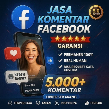 Jasa Komentar Facebook Real Akun Manusia Permanen