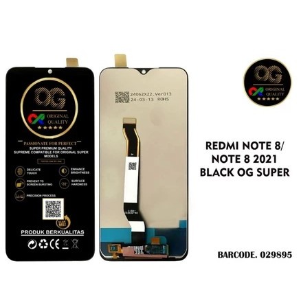 LCD XIAOMI REDMI NOTE 8 TOUCHSCREEN FULLSET / LCD REDMI NOTE 8