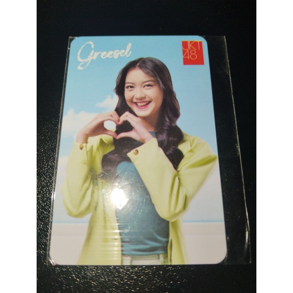 PC JKT48 JTRUST BANK/PHOTOCARD JKT48 JTRUST BANK/POSTER JKT48 JTRUST BANK bertanda tangan member