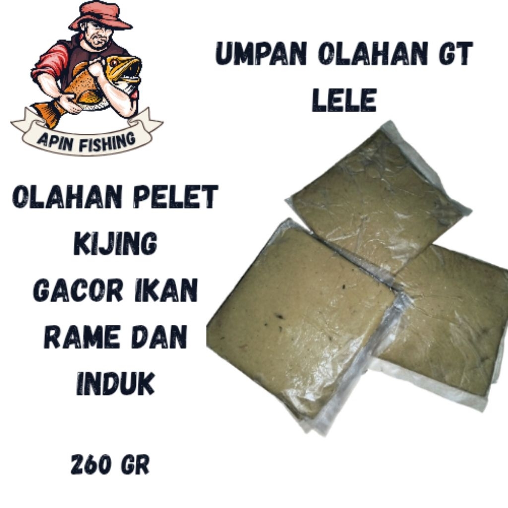 UMPAN OLAHAN PELET KIJING IKAN RAME & INDUK MAKANIN COCOK UNTUK GALATAMA LELE