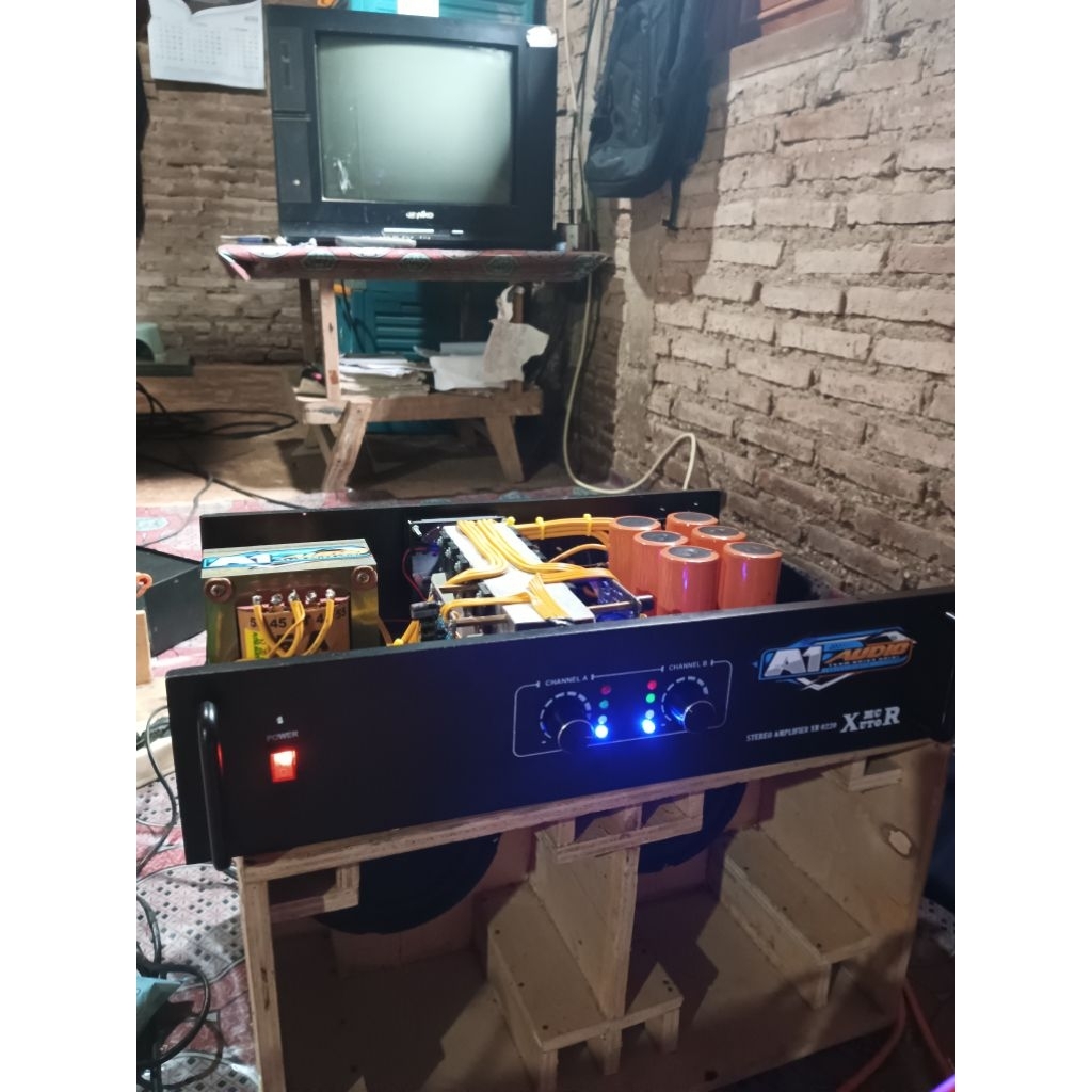 POWER AMPLIFIER Rakitan 5A Ct 55 by:A1 Audio Pati