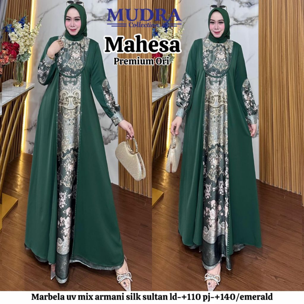 Mudra Hijab / Gamis Terbaru / Gamis Wanita / Gamis Premium / Mecca / Irosa / Mahesa / Mudra Collecti