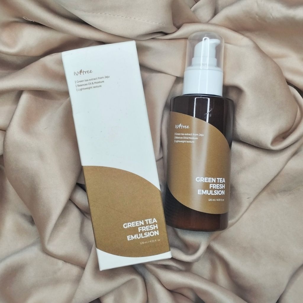 [SALE] Isntree Green Tea Fresh Emulsion 120ml Clearance Cuci Gudang Non Box Essence Moisturizer Ware