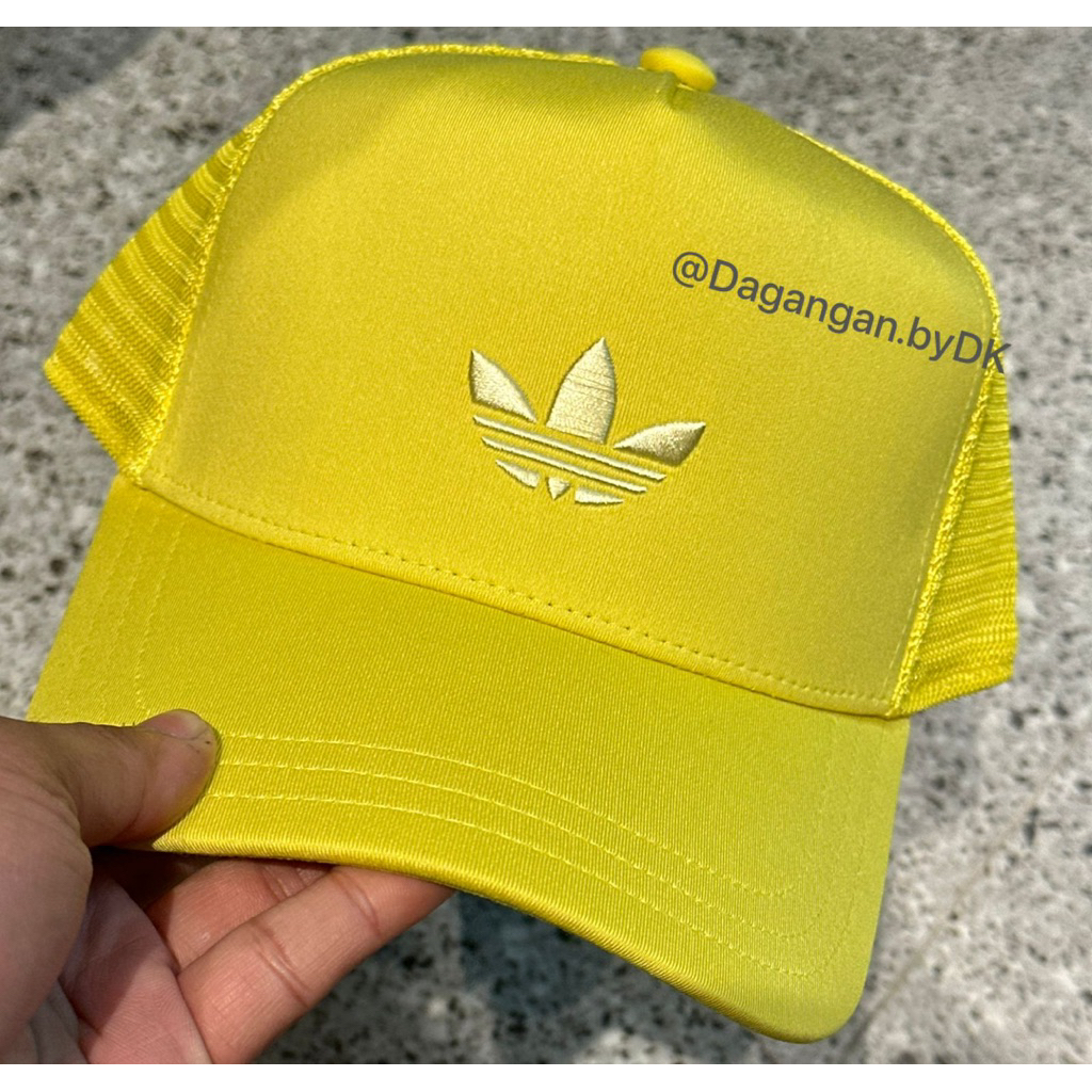 Topi Adidas Trucker Cap Original 100% Yellow Mustard