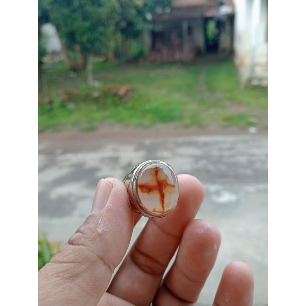 akik tapak jalak asli alam