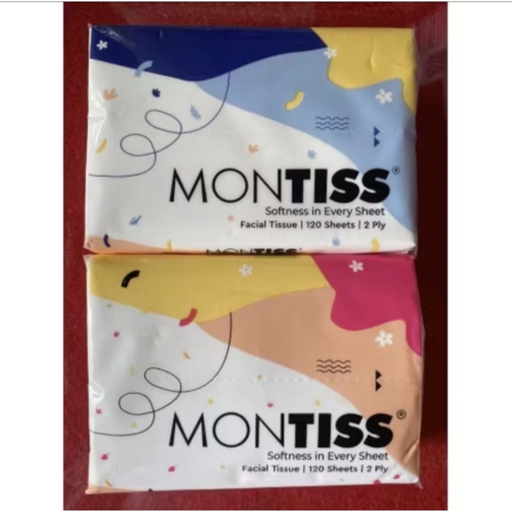 Mini Softpack Tissue Montiss 120 Sheets
