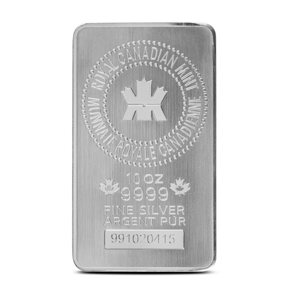 RCM LBMA Perak Murni 9999 Fine Silver Perak Batangan Sertifikat