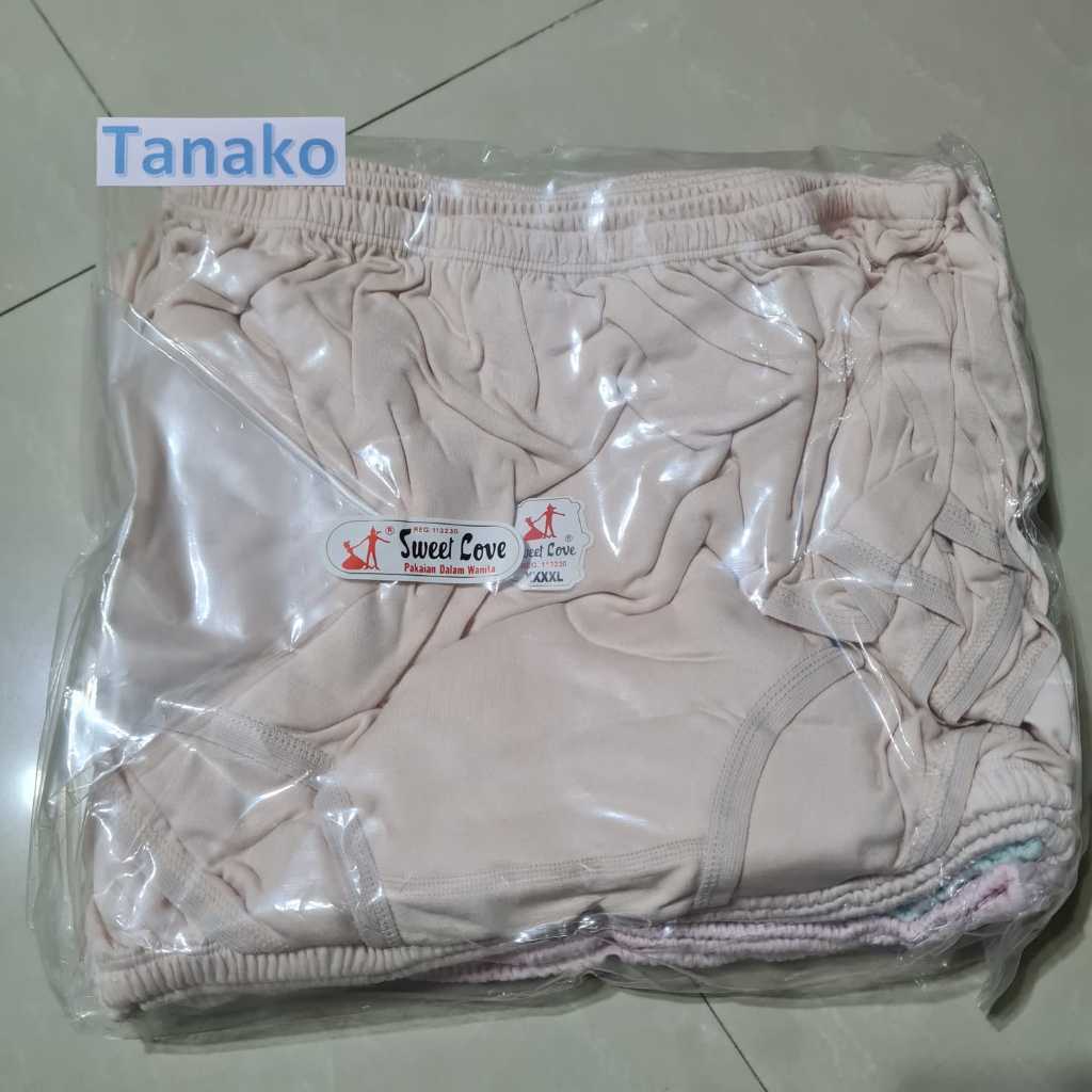 1 Lusin Celana Dalam Sweet Love XXXXL Wanita || Sweet Love Jumbo Celana Dalam Wanita big size