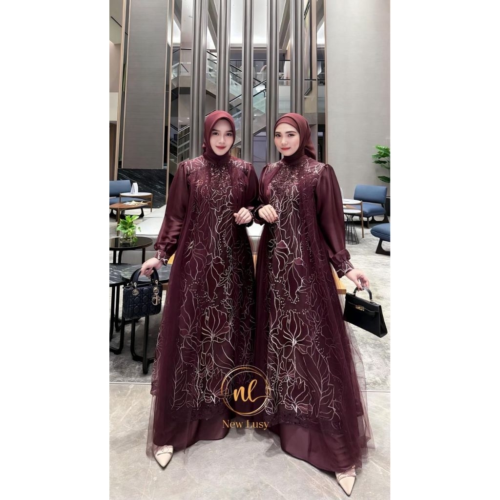 Fashion Wanita Terbaru NewLusy//Alena Dress