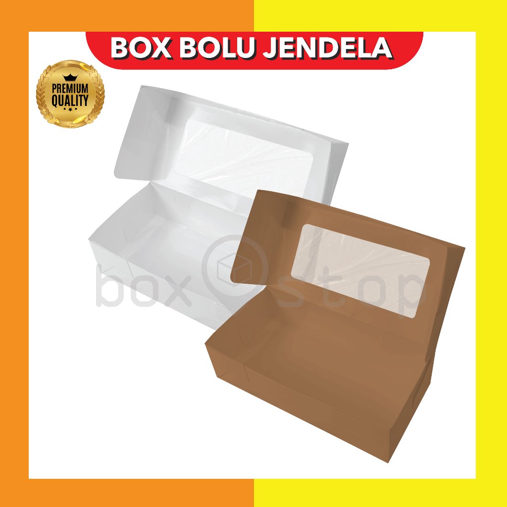 Box Kue - Kotak Kue BOLU  Serbaguna - 22,5x11x6 cm