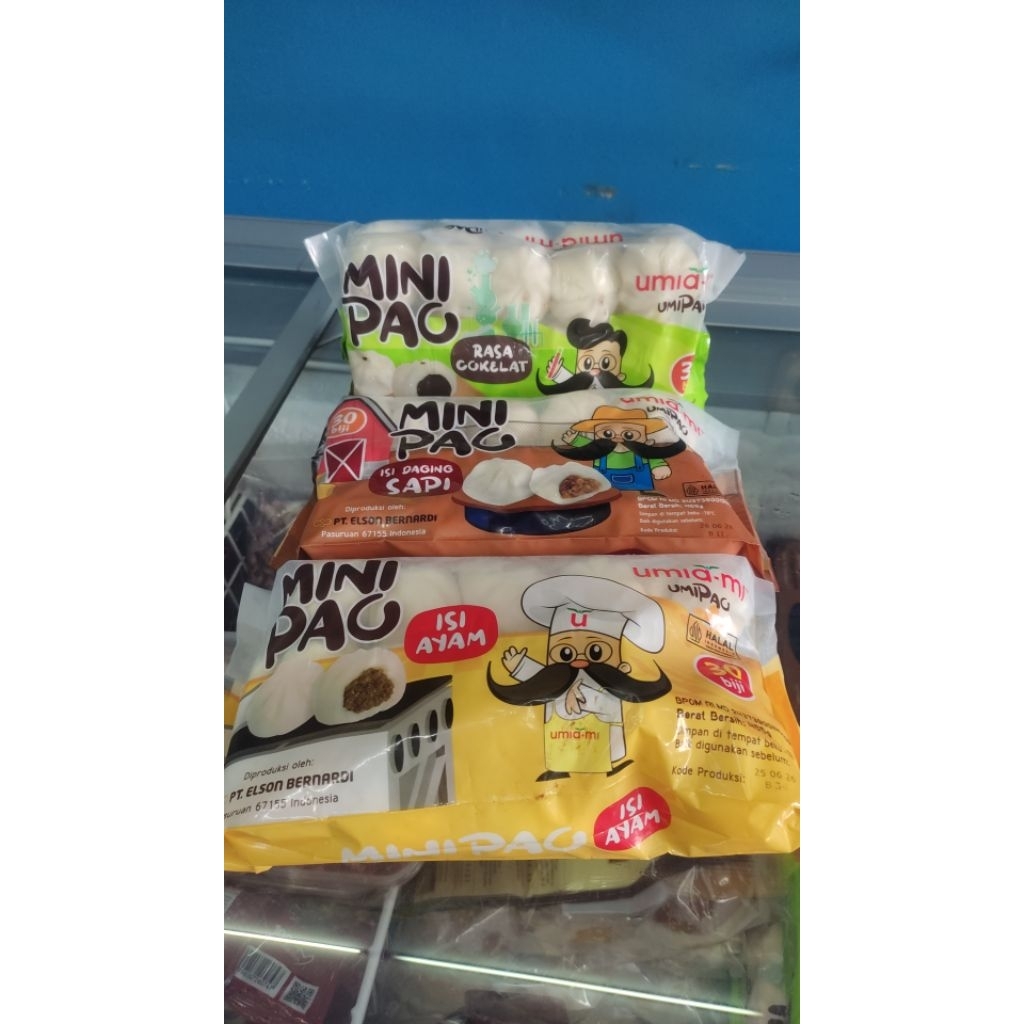 Bakpao Mini Coklat/Ayam/Sapi