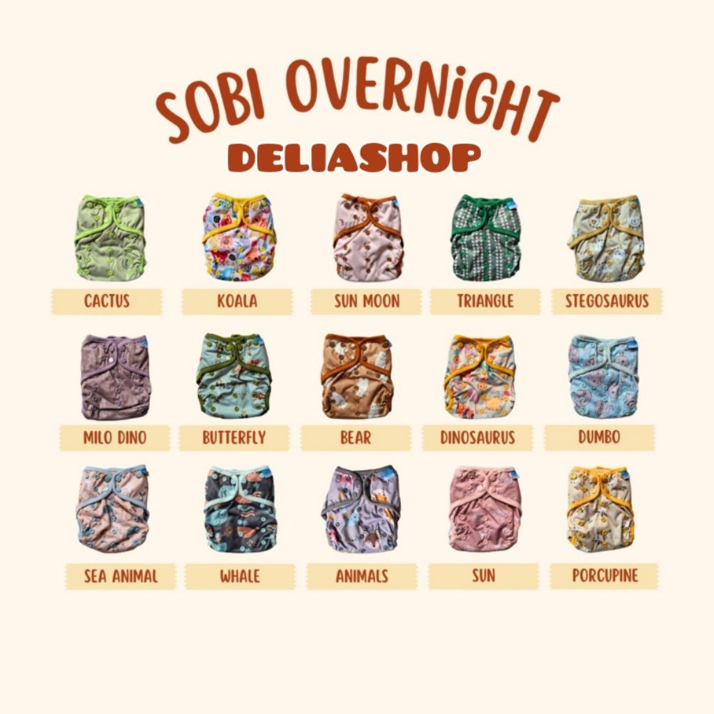 Sobi Overnight / Daily Coveria Dengan Double Leg Gusset