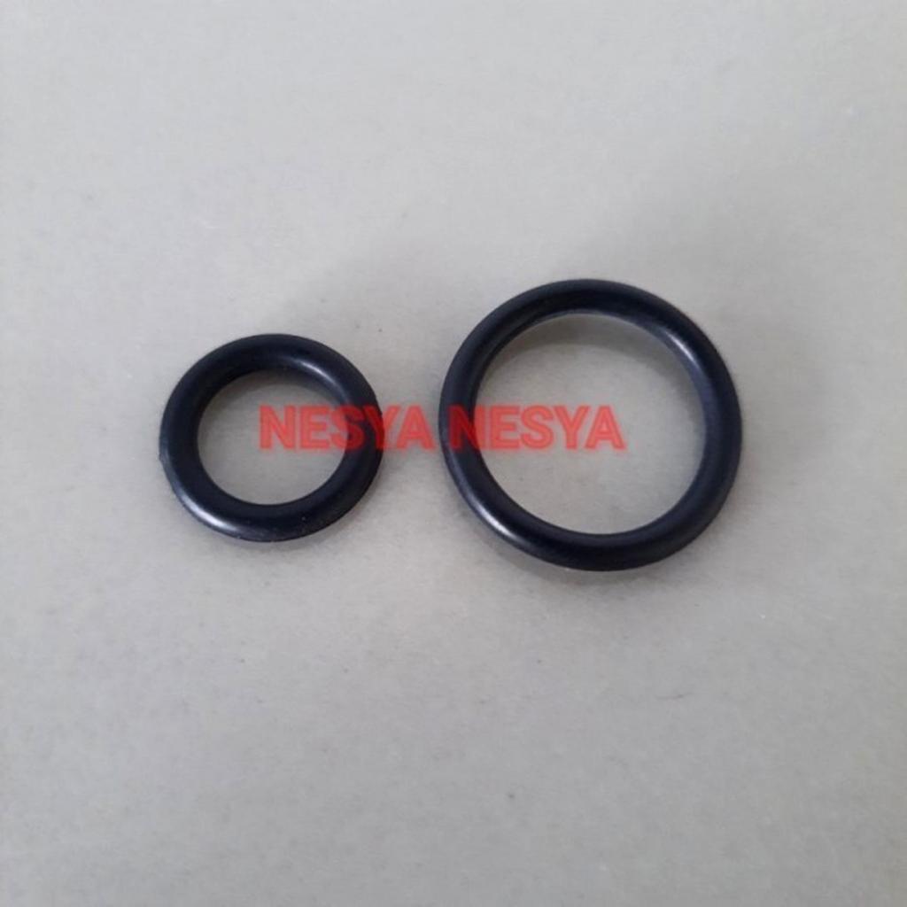 2 PCS BUAH BIJI Seal Sil O-Ring O Ring Oring Lengkap pada Koneksi Selang Pipa Compressor Compresor K