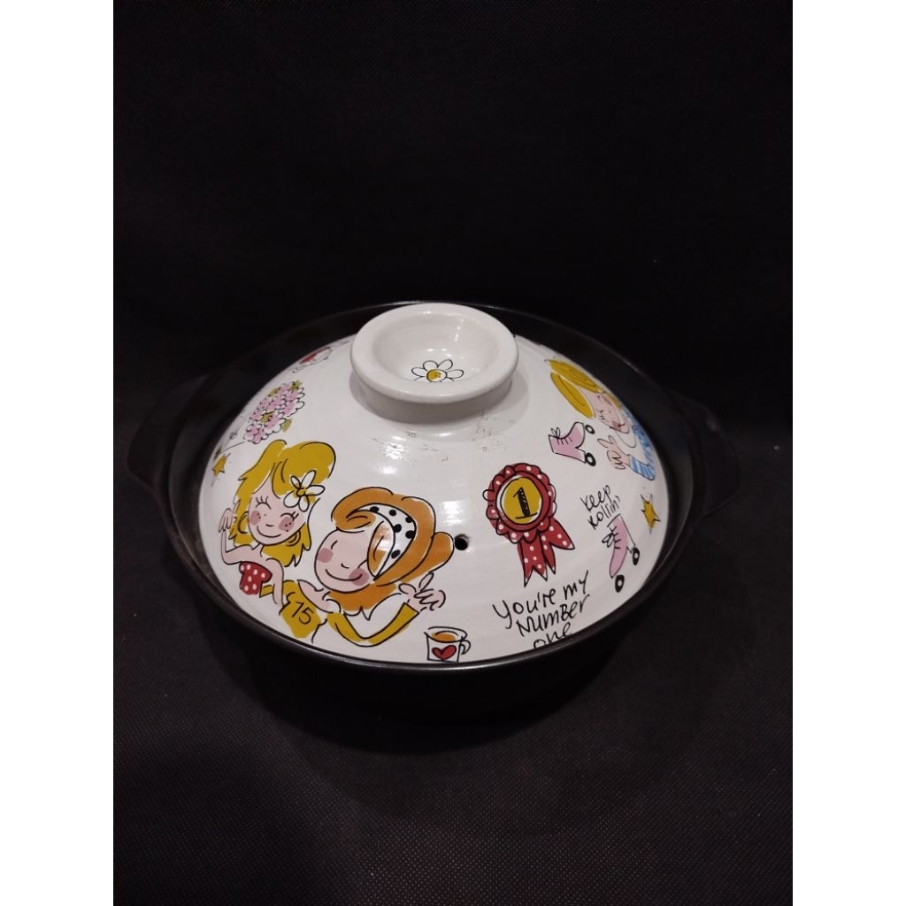 blondey claypot atau panci ceramik number one