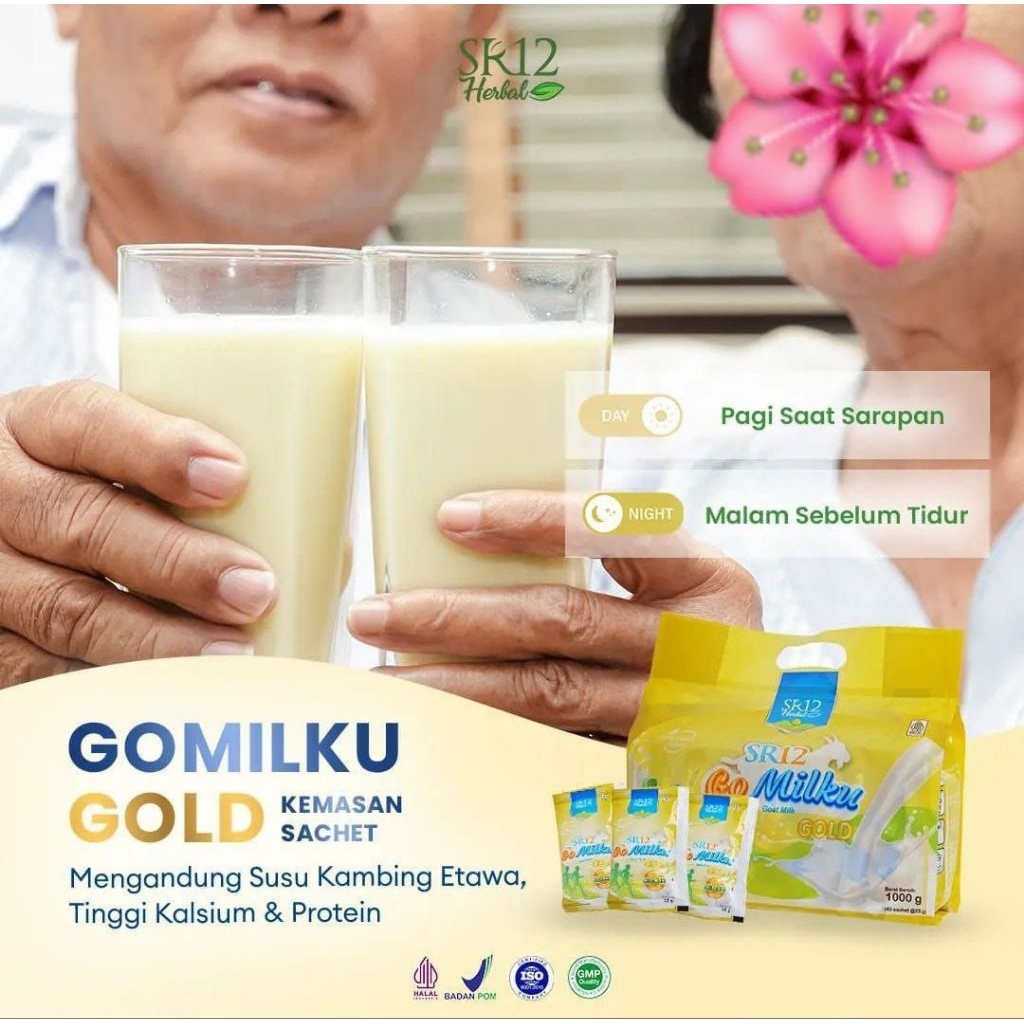 Gomilku gold SR12/Susu Tulang/Susu anak/Susu Dewasa