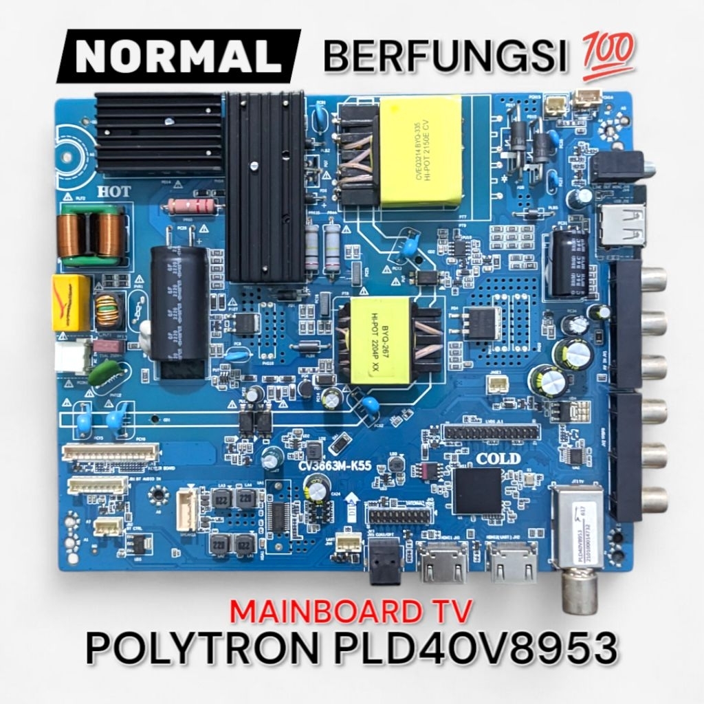 MB TV POLYTRON PLD40V8953 - MAINBOARD TV POLYTRON PLD40V8953 - MESIN TV POLYTRON PLD40V8953 - POLYTR
