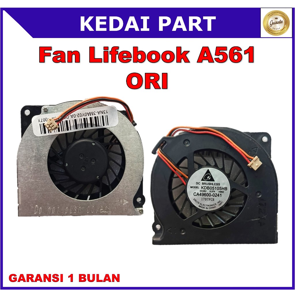 Fan Laptop Fujitsu Lifebook A561 SH560 SH760 SH771 S6410 E752 T731 AH550 AH701 TH700 E780 T730 T900 