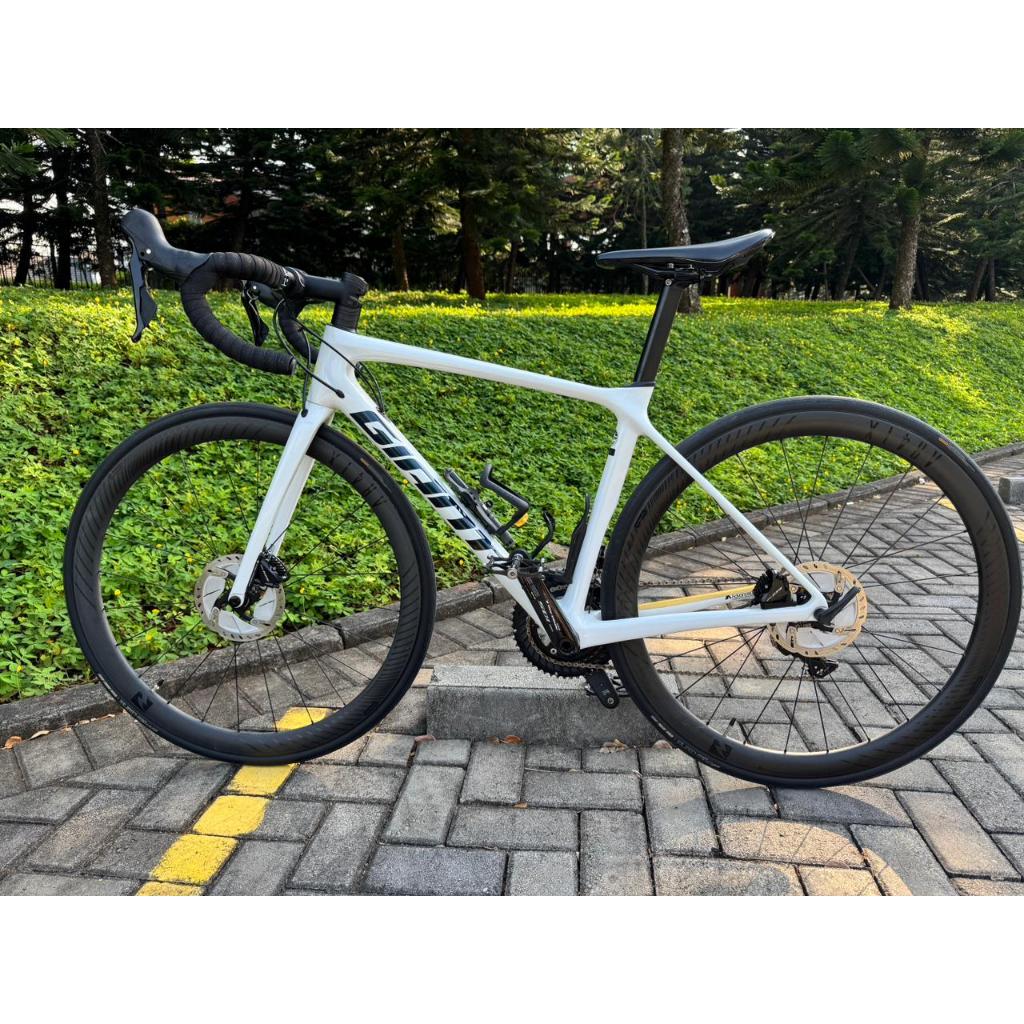 Sepeda Giant  Tcr adv 2 SE Size S Pembelian 2021 WS Reynolds AR 41X Bb Cbear ceramic Groupset Shiman