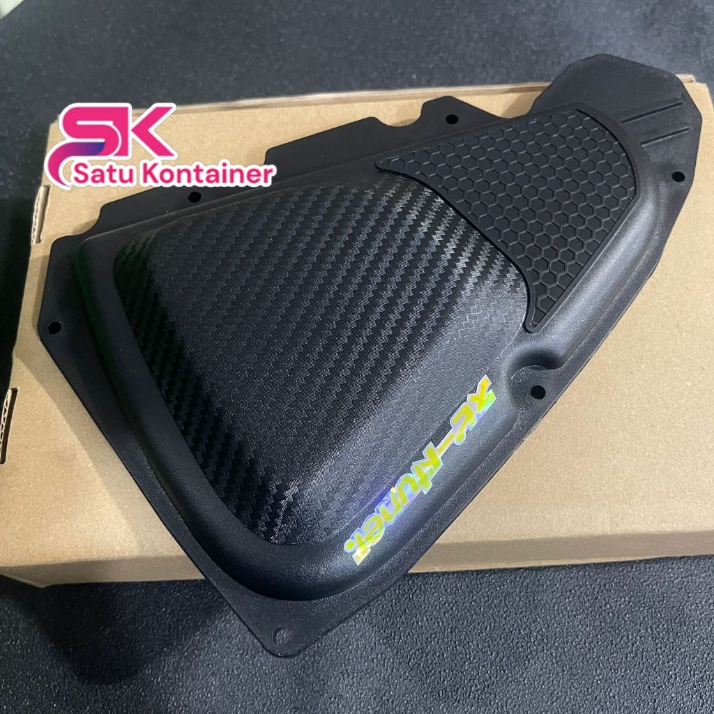 COVER TUTUP FILTER SARINGAN UDARA CARBON ABS TEBAL BOK FILTER BOX FILTER HAWA CVT FREE STIKER tuner 