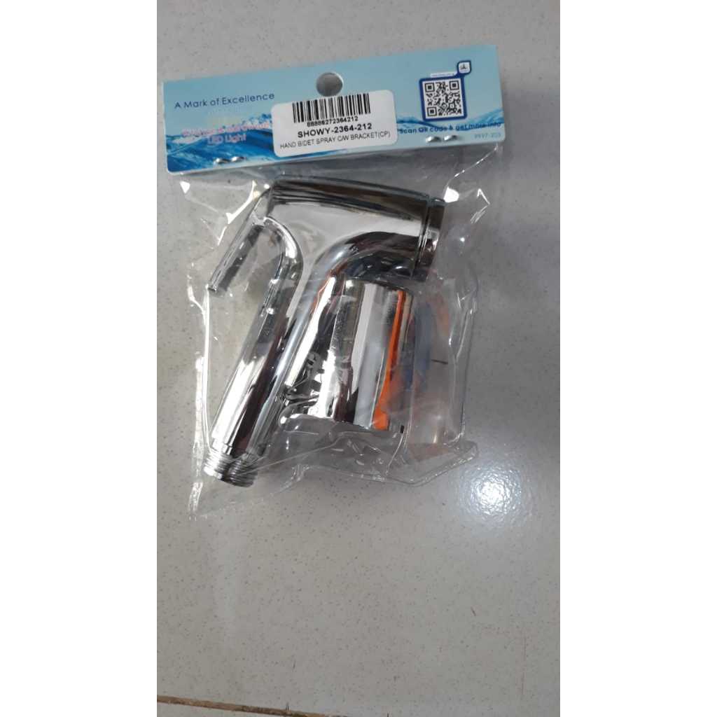 SHOWY 2364 CH Kepala Bidet Shower Rinset Head dengan Braket