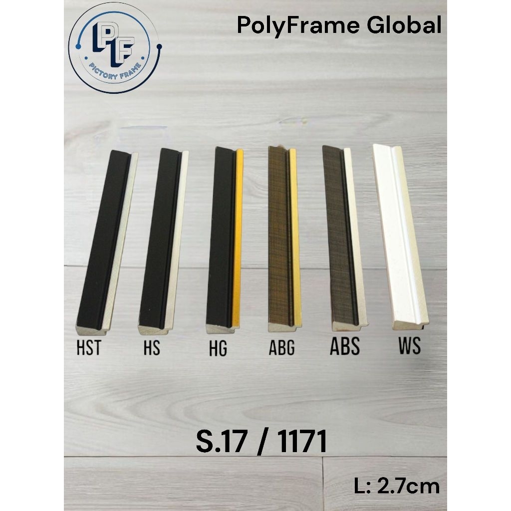 Batangan Bingkai Minimalis S.17/1171 (PolyFrame)